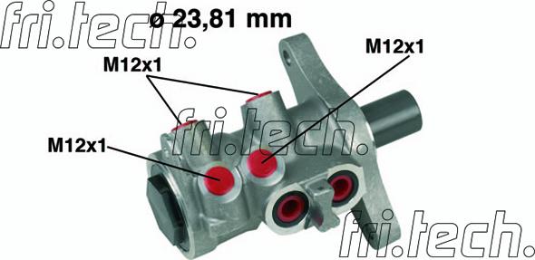 Fri.Tech. PF480 - Главный тормозной цилиндр autosila-amz.com