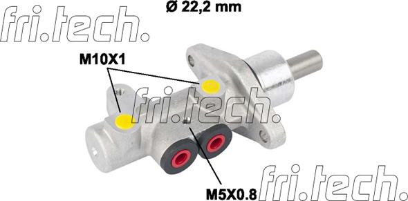 Fri.Tech. PF549 - Главный тормозной цилиндр autosila-amz.com