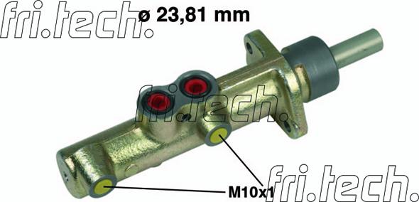 Fri.Tech. PF538 - Главный тормозной цилиндр autosila-amz.com