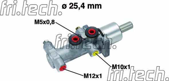 Fri.Tech. PF620 - Главный тормозной цилиндр autosila-amz.com