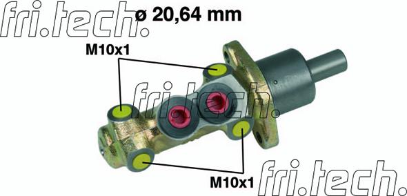 Fri.Tech. PF041 - Главный тормозной цилиндр autosila-amz.com