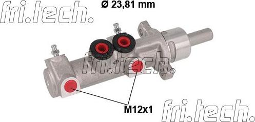 Fri.Tech. PF1037 - Главный тормозной цилиндр autosila-amz.com