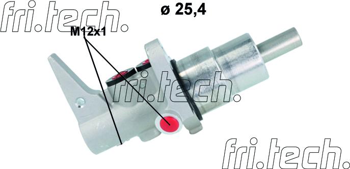 Fri.Tech. PF1194 - Главный тормозной цилиндр autosila-amz.com