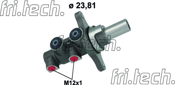 Fri.Tech. PF1154 - Главный тормозной цилиндр autosila-amz.com