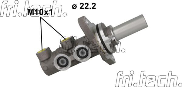 Fri.Tech. PF1163 - Главный тормозной цилиндр autosila-amz.com