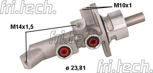 Fri.Tech. PF1119 - Главный тормозной цилиндр autosila-amz.com