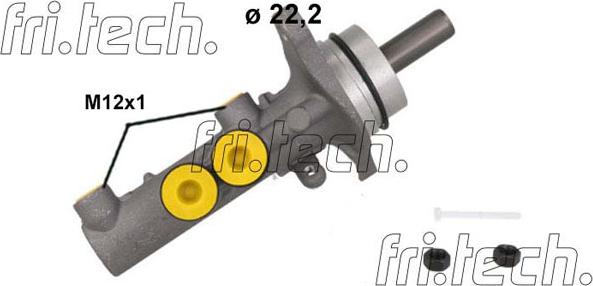 Fri.Tech. PF1253 - Главный тормозной цилиндр autosila-amz.com