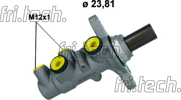 Fri.Tech. PF1212 - Главный тормозной цилиндр autosila-amz.com