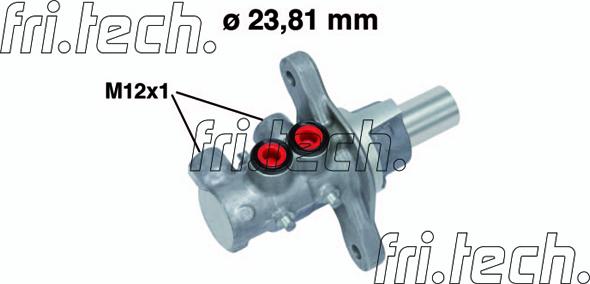 Fri.Tech. PF857 - Главный тормозной цилиндр autosila-amz.com