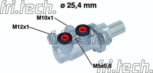 Fri.Tech. PF866 - Главный тормозной цилиндр autosila-amz.com