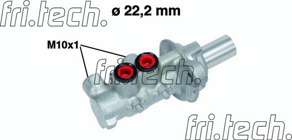 Fri.Tech. PF886 - Главный тормозной цилиндр autosila-amz.com