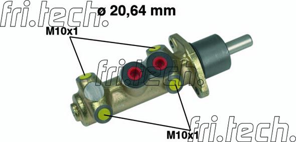 Fri.Tech. PF246 - Главный тормозной цилиндр autosila-amz.com