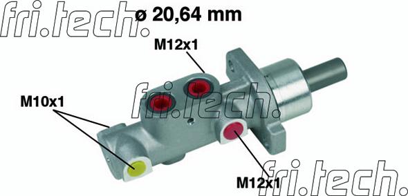 Fri.Tech. PF242 - Главный тормозной цилиндр autosila-amz.com