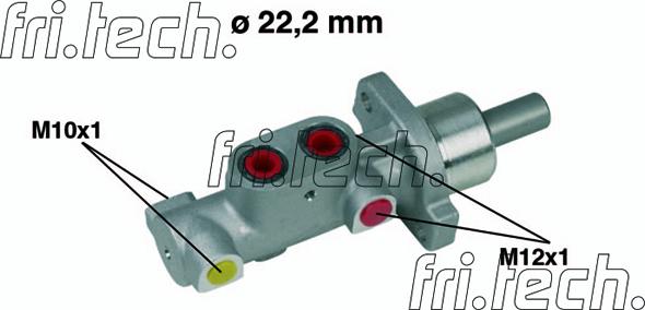 Fri.Tech. PF269 - Главный тормозной цилиндр autosila-amz.com