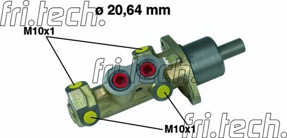 Fri.Tech. PF201 - Главный тормозной цилиндр autosila-amz.com