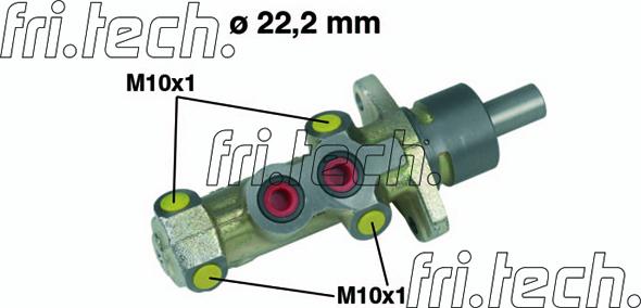 Fri.Tech. PF202 - Главный тормозной цилиндр autosila-amz.com