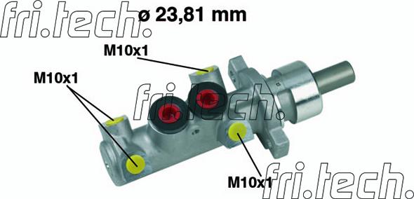 Fri.Tech. PF271 - Главный тормозной цилиндр autosila-amz.com