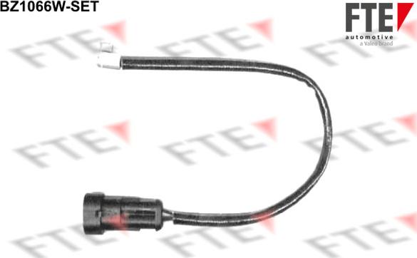 FTE BZ1066W-SET - Сигнализатор, износ тормозных колодок autosila-amz.com