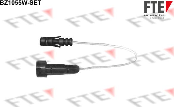FTE BZ1055W-SET - Сигнализатор, износ тормозных колодок autosila-amz.com