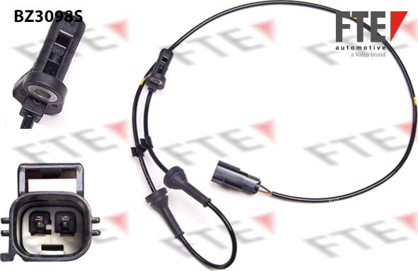 FTE BZ3098S - Датчик ABS, частота вращения колеса autosila-amz.com