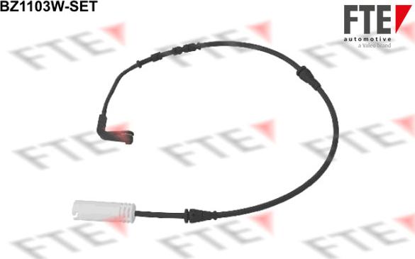 FTE BZ1103W-SET - Сигнализатор, износ тормозных колодок autosila-amz.com