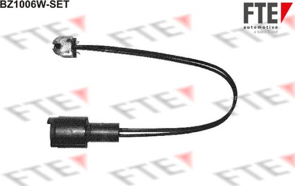 FTE 9410006 - Сигнализатор, износ тормозных колодок autosila-amz.com