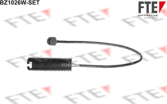 FTE 9410014 - Сигнализатор, износ тормозных колодок autosila-amz.com