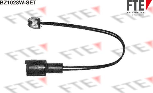 FTE 9410017 - Сигнализатор, износ тормозных колодок autosila-amz.com