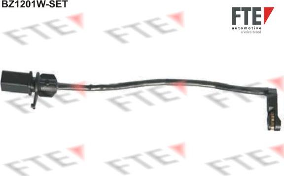 FTE BZ1201W-SET - Сигнализатор, износ тормозных колодок autosila-amz.com