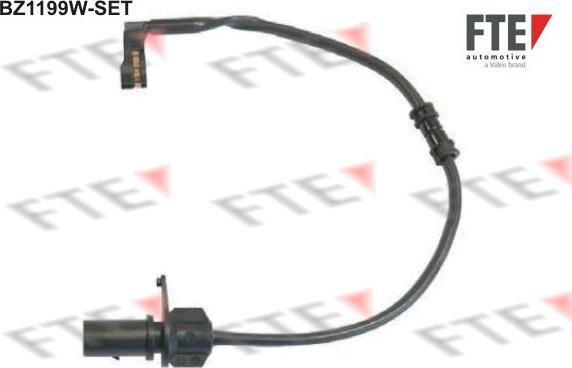 FTE BZ1199W-SET - Сигнализатор, износ тормозных колодок autosila-amz.com