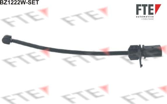 FTE BZ1222W-SET - Сигнализатор, износ тормозных колодок autosila-amz.com