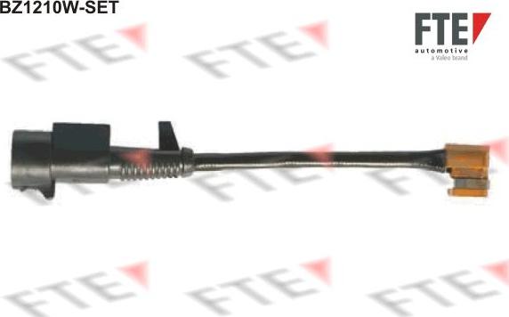 FTE BZ1210W-SET - Сигнализатор, износ тормозных колодок autosila-amz.com