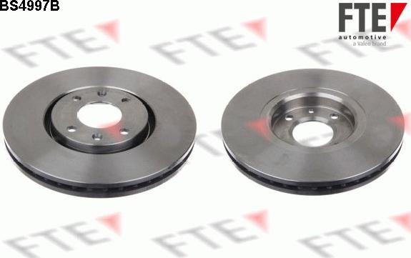 FTE BS4997B - Тормозной диск autosila-amz.com