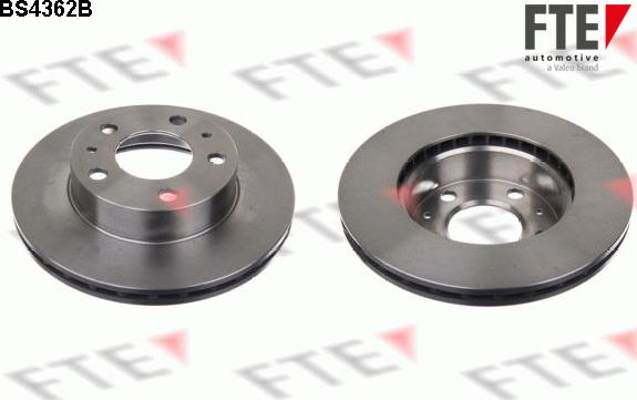 FTE 9081050 - Тормозной диск autosila-amz.com