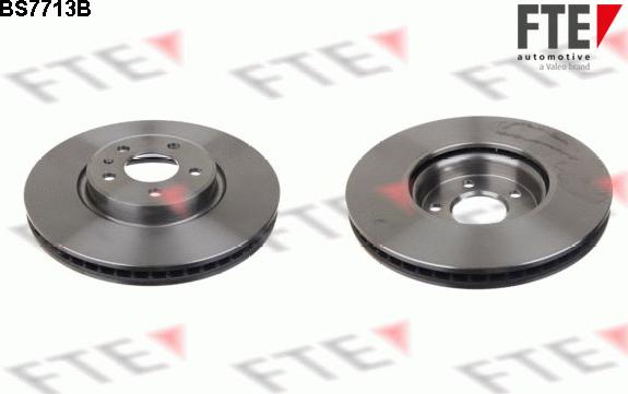 FTE 9081006 - Тормозной диск autosila-amz.com