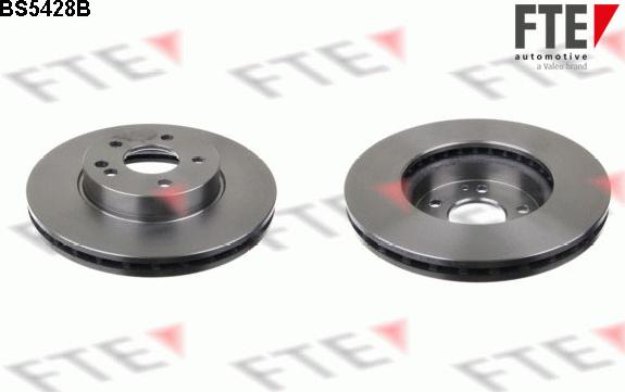 FTE BS5428B - Тормозной диск autosila-amz.com