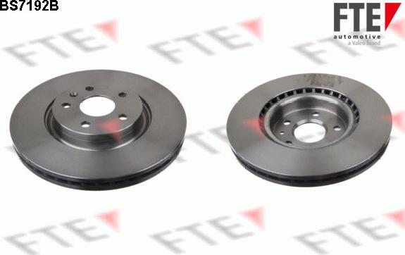 FTE 9081089 - Тормозной диск autosila-amz.com