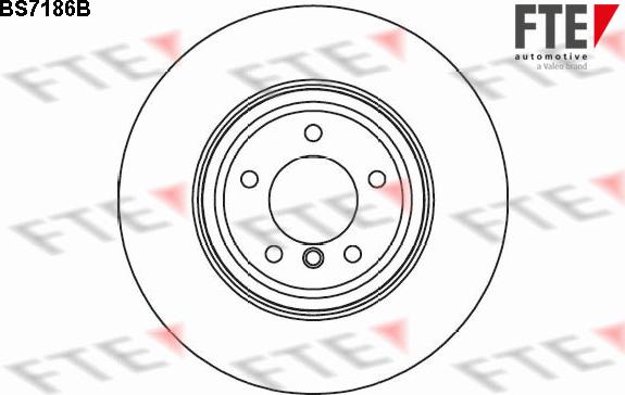 FTE 9081080 - Тормозной диск autosila-amz.com