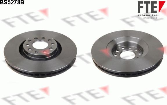 FTE 9081087 - Тормозной диск autosila-amz.com