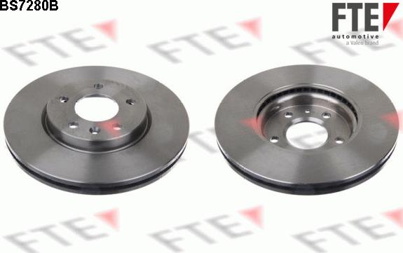 FTE 9081030 - Тормозной диск autosila-amz.com