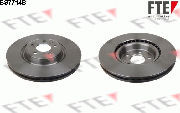FTE 9081031 - Тормозной диск autosila-amz.com