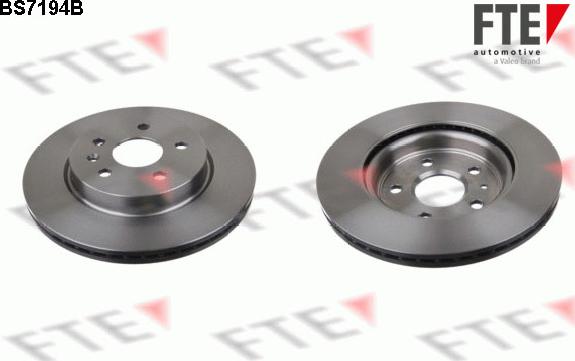 FTE 9081073 - Тормозной диск autosila-amz.com
