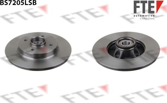 FTE 9081357 - Тормозной диск autosila-amz.com