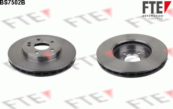 FTE 9081305 - Тормозной диск autosila-amz.com