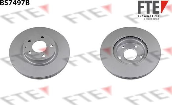 FTE 9081306 - Тормозной диск autosila-amz.com