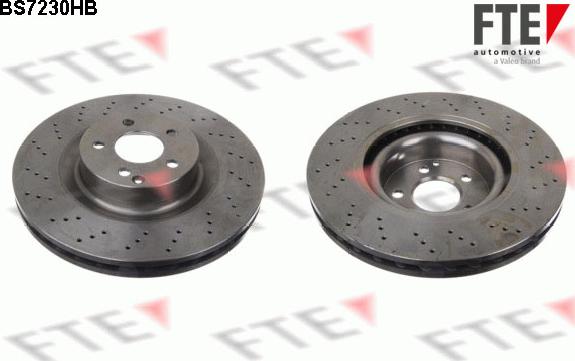 FTE 9081325 - Тормозной диск autosila-amz.com