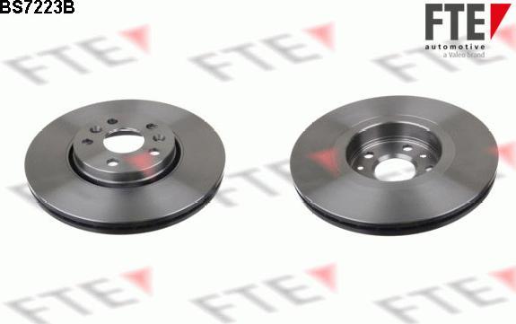 FTE 9081259 - Тормозной диск autosila-amz.com