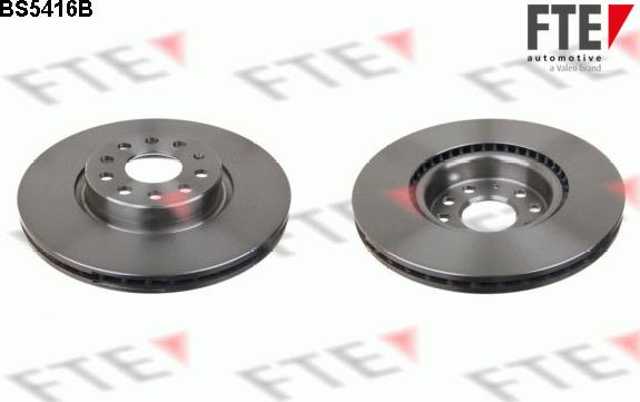 FTE BS5416B - Тормозной диск autosila-amz.com