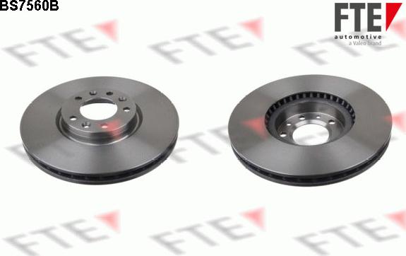 FTE BS7560B - Тормозной диск autosila-amz.com