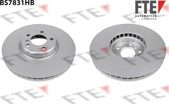 FTE 9081210 - Тормозной диск autosila-amz.com